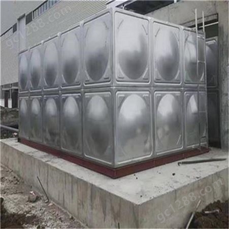 304工厂企业用储水箱食品企业用304不锈钢组合式水箱定制