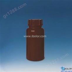 广口瓶，PE-LD材质，200 ml，GL 65，棕色不透明，旋盖 129764