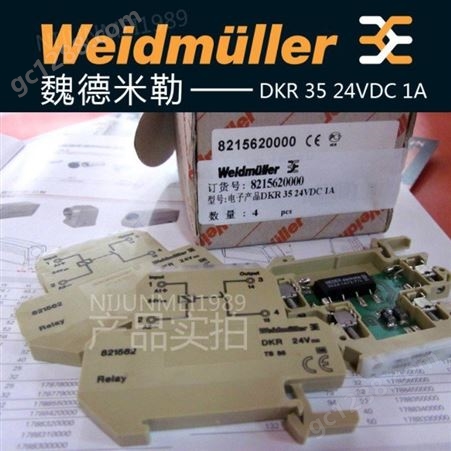 厦门优质供应商直销魏德米勒DKR 35 24VDC信号隔离器