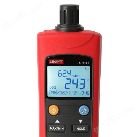 优利德（UNI-T）UT331+ 数字温湿度计露点测试仪高精度测温仪温湿度记录仪工业电子温度计USB导出功能