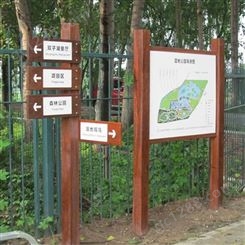 东莞公园标识_力光标识_公园公告栏批发_订制个性园区标识牌