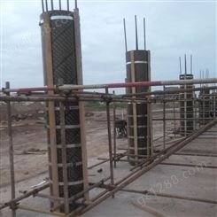 建筑工地圆柱木模板批发 云南省汉成木模板生产厂家