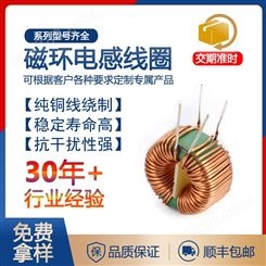绕线电感 100UH （6A）环形电感 共模电感 磁环电感lm2596专用