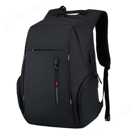 跨境男士商务包笔记本电脑包多功能USB背包大容量双肩logo