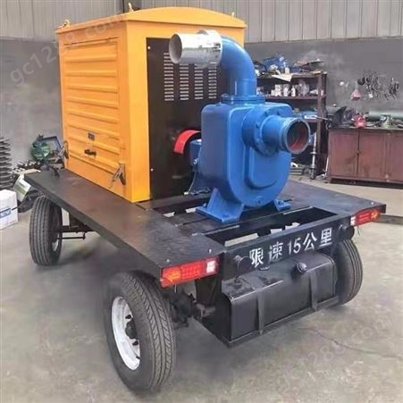 柴油机抽水泵防汛柴油泵车自吸抽水泵农业灌溉
