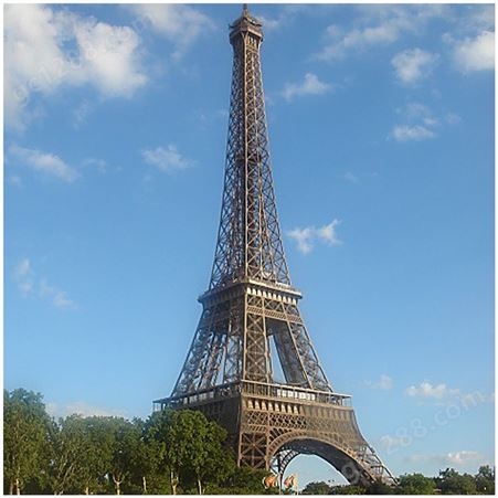 璟诚户外大型法国铁塔埃菲尔景观造型摆件景区定制道具