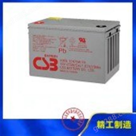 CSB蓄电池XHRL12360W-FR-12V360W电梯监控应急UPS电源内置电瓶
