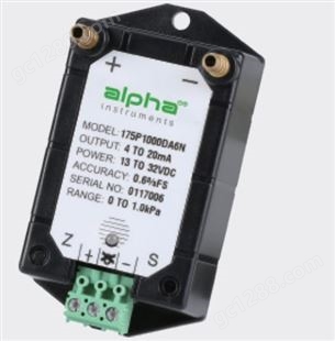 美国Alpha阿尔法微差压传感器 175系列