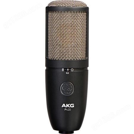 AKG/爱科技 P420大振膜电容话筒多指向性真空管合唱人声麦克风