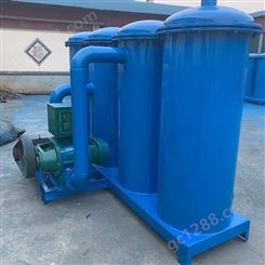 宁峰机械供应烟气处理设备 7.5千瓦罗茨真空泵电机油烟环保净化机 塑料环保设备