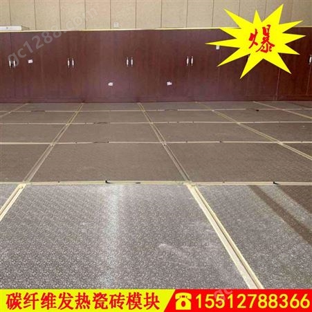 沧州发热瓷砖模块 发热地板砖 适用保温取暖电地暖600*600支持定制