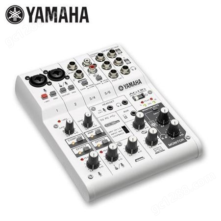 雅马哈(YAMAHA) AG06网络直播带声卡调音台音响价格报价会议室音响调音台