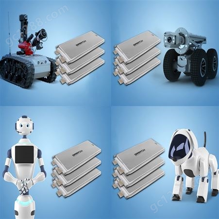 智能AI机器人锂电池定制 机器人聚合物锂电池厂家