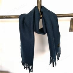 围巾 流苏细绒羊毛围巾 30x165cm围巾