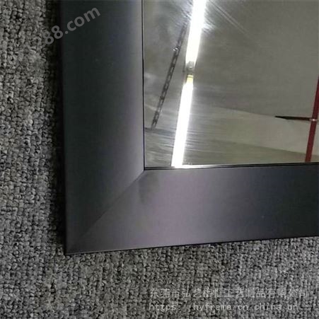 弘艺 不锈钢圆形黑钛镜框 镜框线条 加工定制
