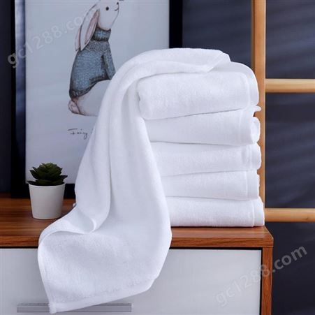 酒店毛巾生产厂家 全棉吸水毛巾浴巾 套装定制刺绣
