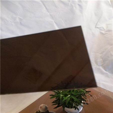 茶色耐力板 红茶色3mm耐力板 铝合金雨棚PC板中茶色