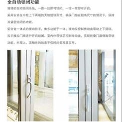 广州铝合金折叠门  金意享80重型折叠门 厂家价格定做
