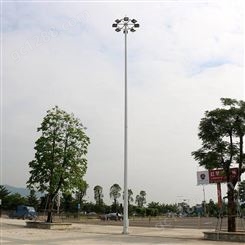 温州市学校操场高杆灯杆 12米足球场照明灯杆 优格体育照明系列