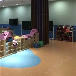 幼儿园PVC地板 实木复合商用地板 防水防滑易清理 塑胶地板厂家