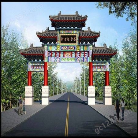 贵州金属斗拱厂家 寺庙仿古水泥斗拱雀对梁条安装 铝合金斗拱彩绘制作